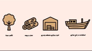 از واردات تا لنجسازی | تأمین چوب دریایی با هلدینگ مهدیانی